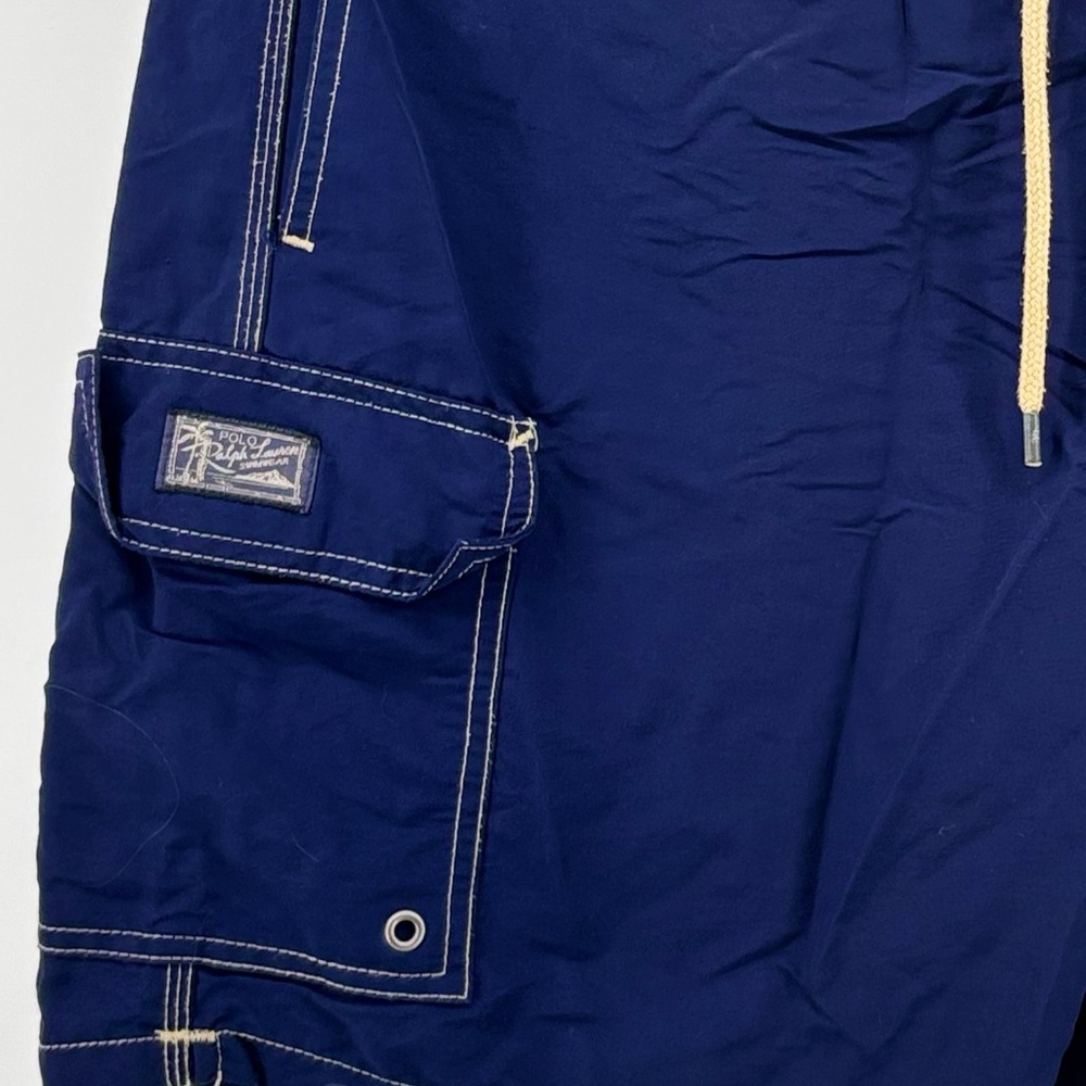 Polo‎ Ralph Lauren Mens Blue Boardshorts Size LG - Picture 2 of 14